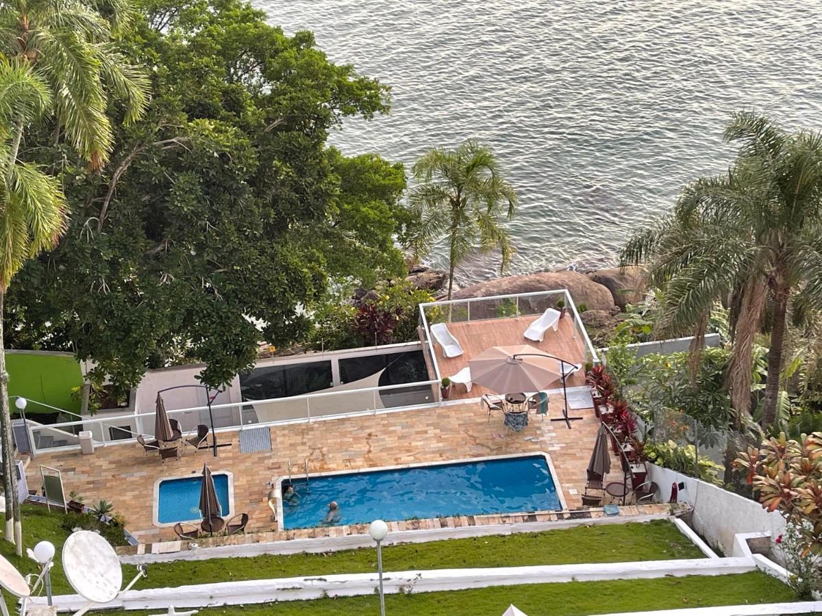 Linda Cobertura Duplex, Pe Na Areia,Vista Linda. Apartment Caraguatatuba Bagian luar foto