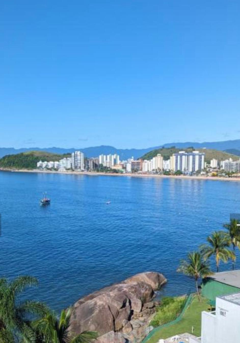 Linda Cobertura Duplex, Pe Na Areia,Vista Linda. Apartment Caraguatatuba Bagian luar foto