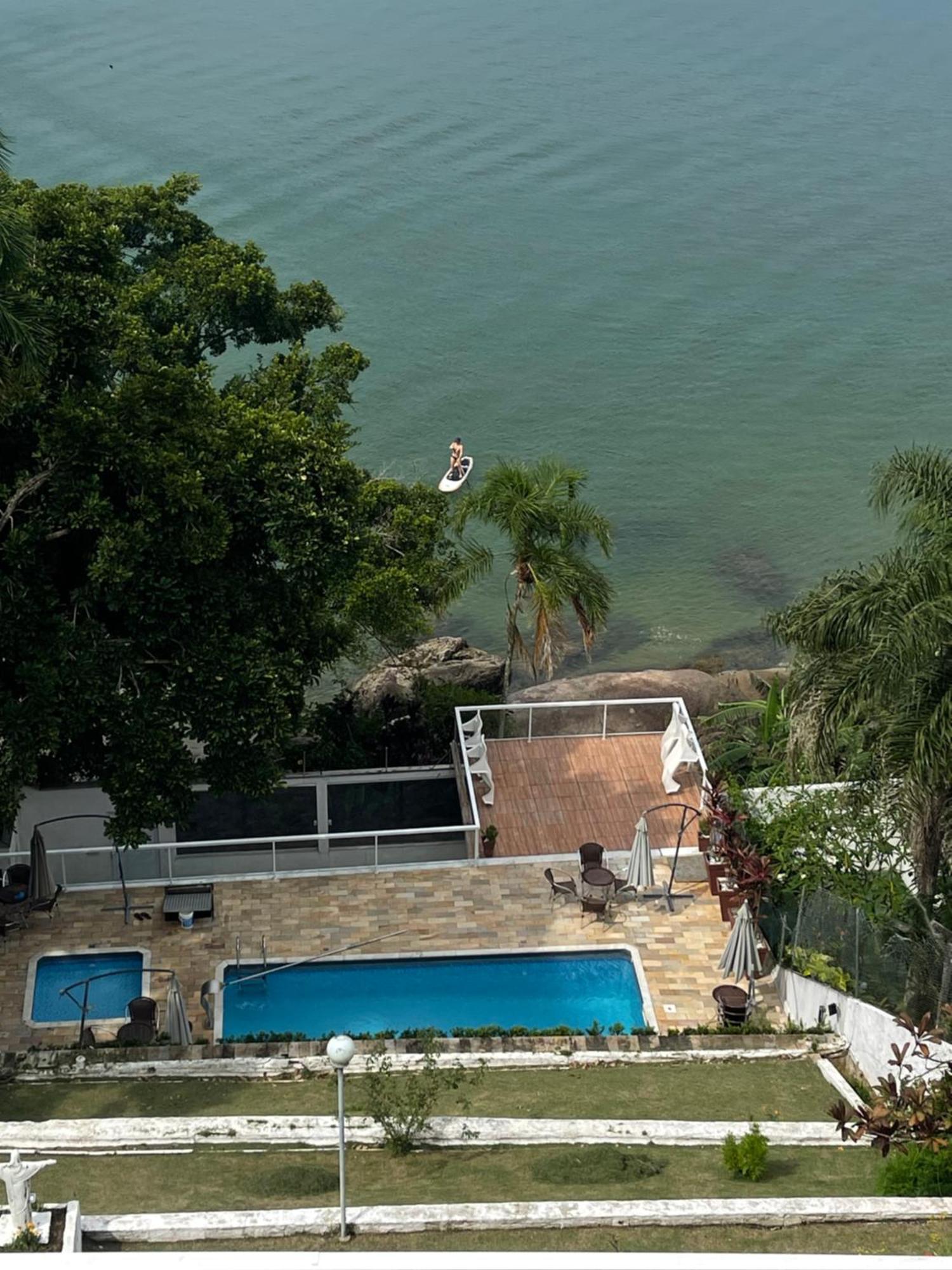 Linda Cobertura Duplex, Pe Na Areia,Vista Linda. Apartment Caraguatatuba Bagian luar foto